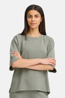Sweat col O Vert - Fransa®
