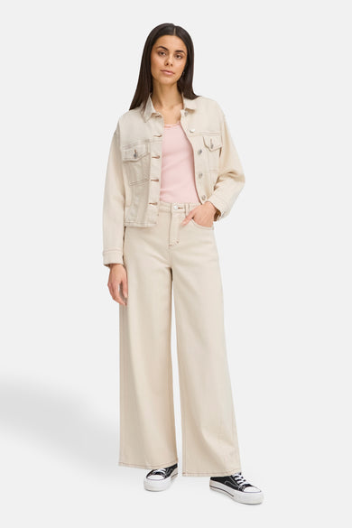 Jeans coloré Off white denim - Fransa®