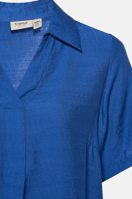 Kleedjes (korte mouwen) Blauw - Fransa®