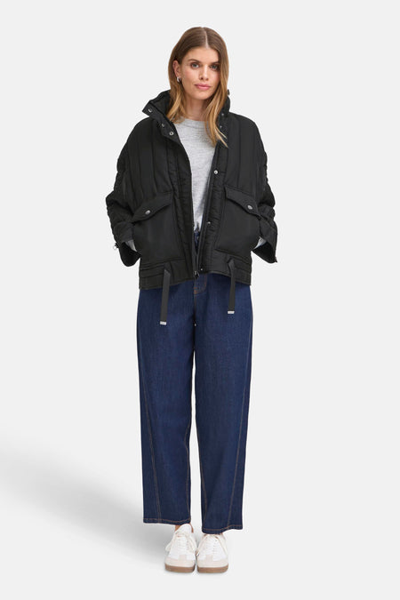 Veste courte Noir - Fransa®
