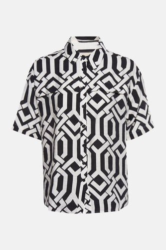 Hemd met lange mouwen - zwart - Fransa® - 8