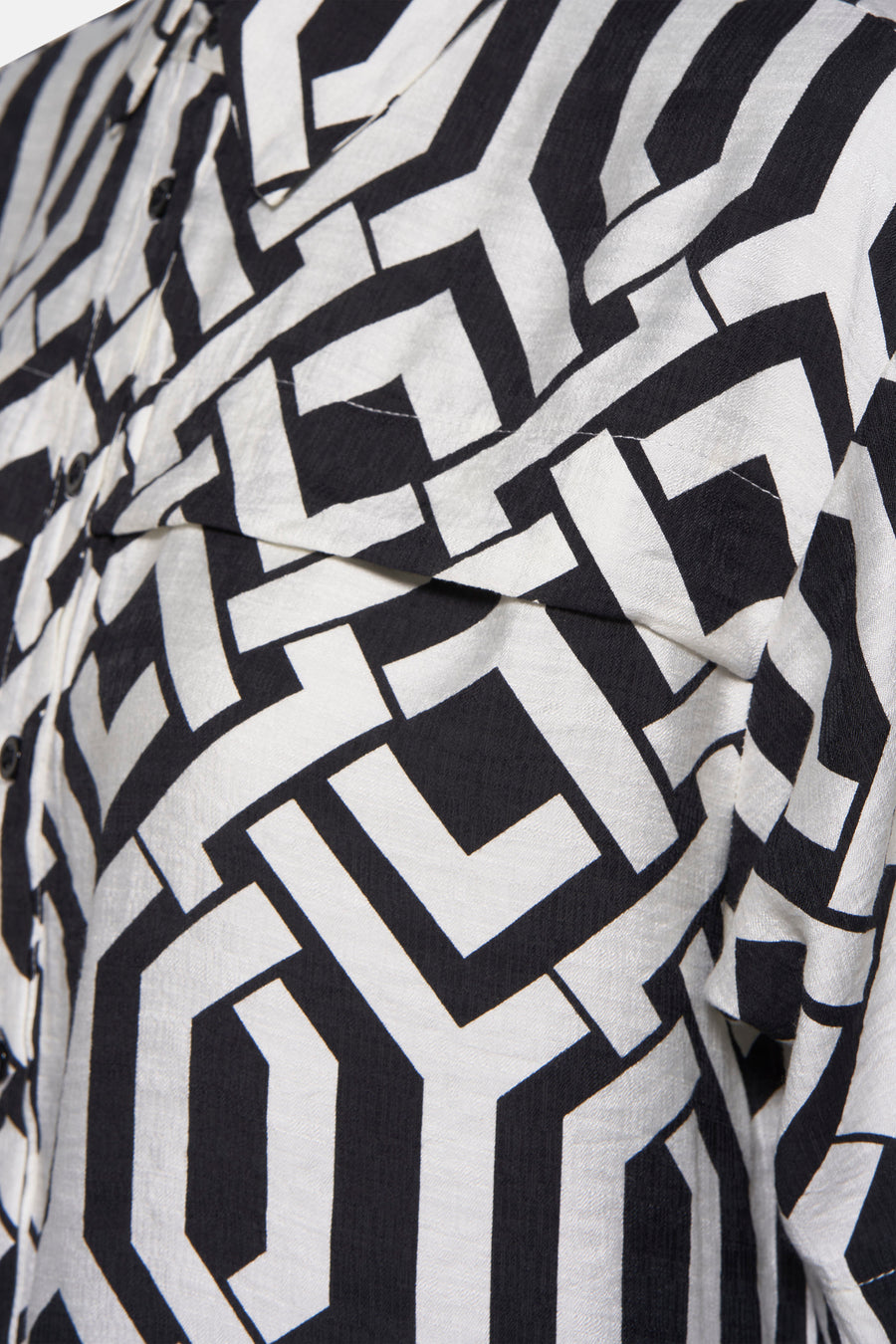 Hemd met lange mouwen - zwart - Fransa® - 4