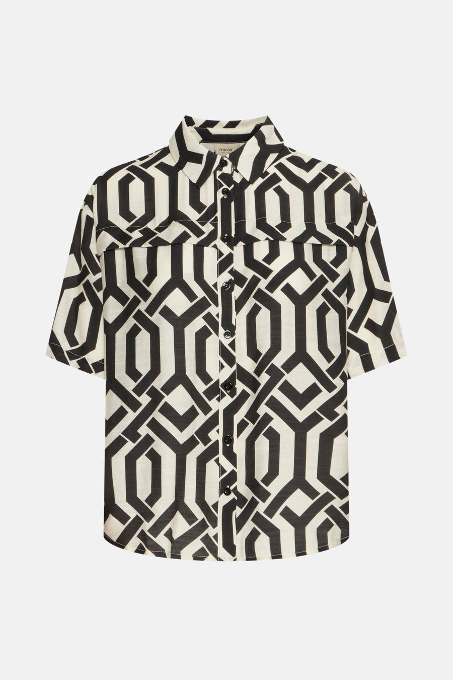 Hemd met lange mouwen - zwart - Fransa® - 5