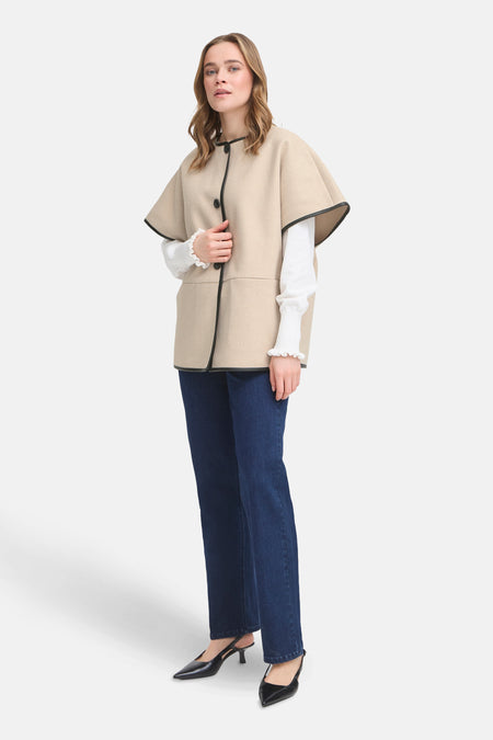 Veste Beige - Fransa®
