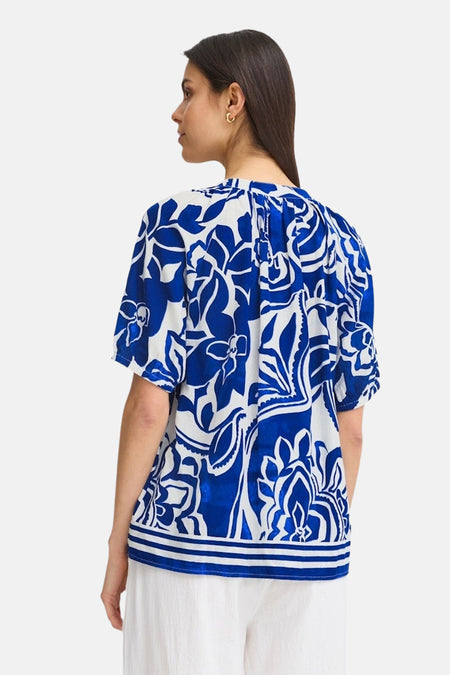 Blouse - blauw