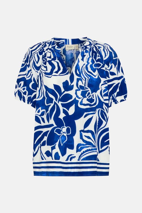Blouse 3/4 Blauw - Fransa®