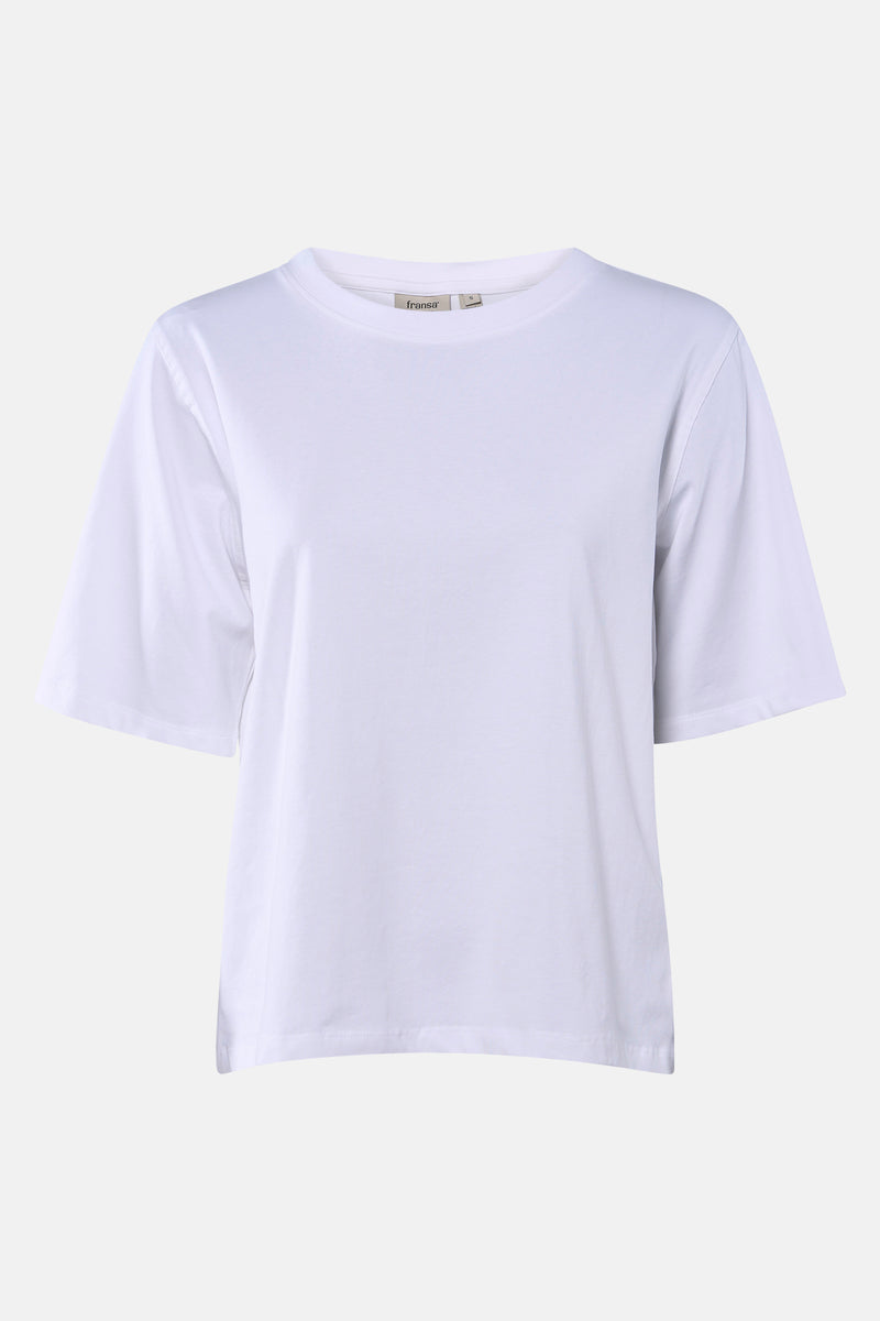 T-shirt met korte mouwen - wit
