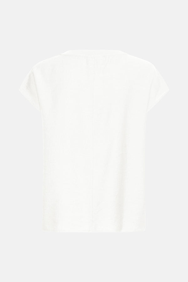 Blouse (korte mouwen) Ecru - Fransa®