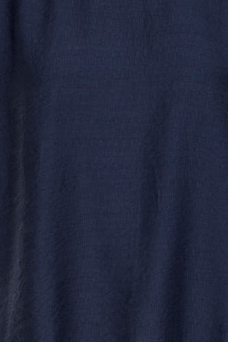 Blauw blouse met korte mouwen van Fransa, met een subtiele textuur.