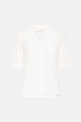 Chemise à manches courtes - blanc - Fransa®