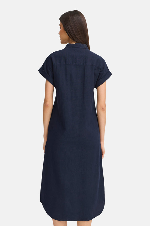 Kleedjes (korte mouwen) Blauw - Fransa®