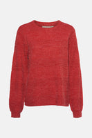 Pull col O Rouge - Fransa®