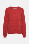 Pull col O Rouge - Fransa®