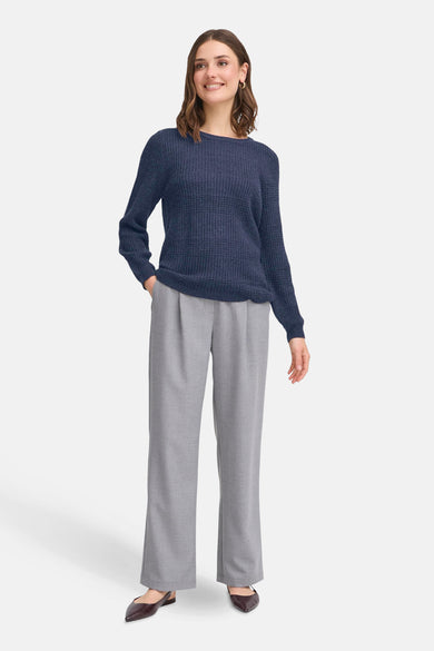 Pull col O Bleu - Fransa®