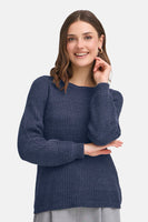 Pull col O Bleu - Fransa®