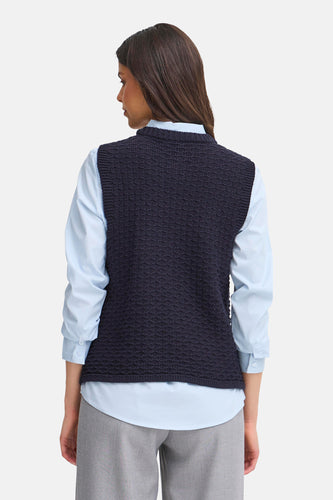 Gilet - blauw - Fransa®