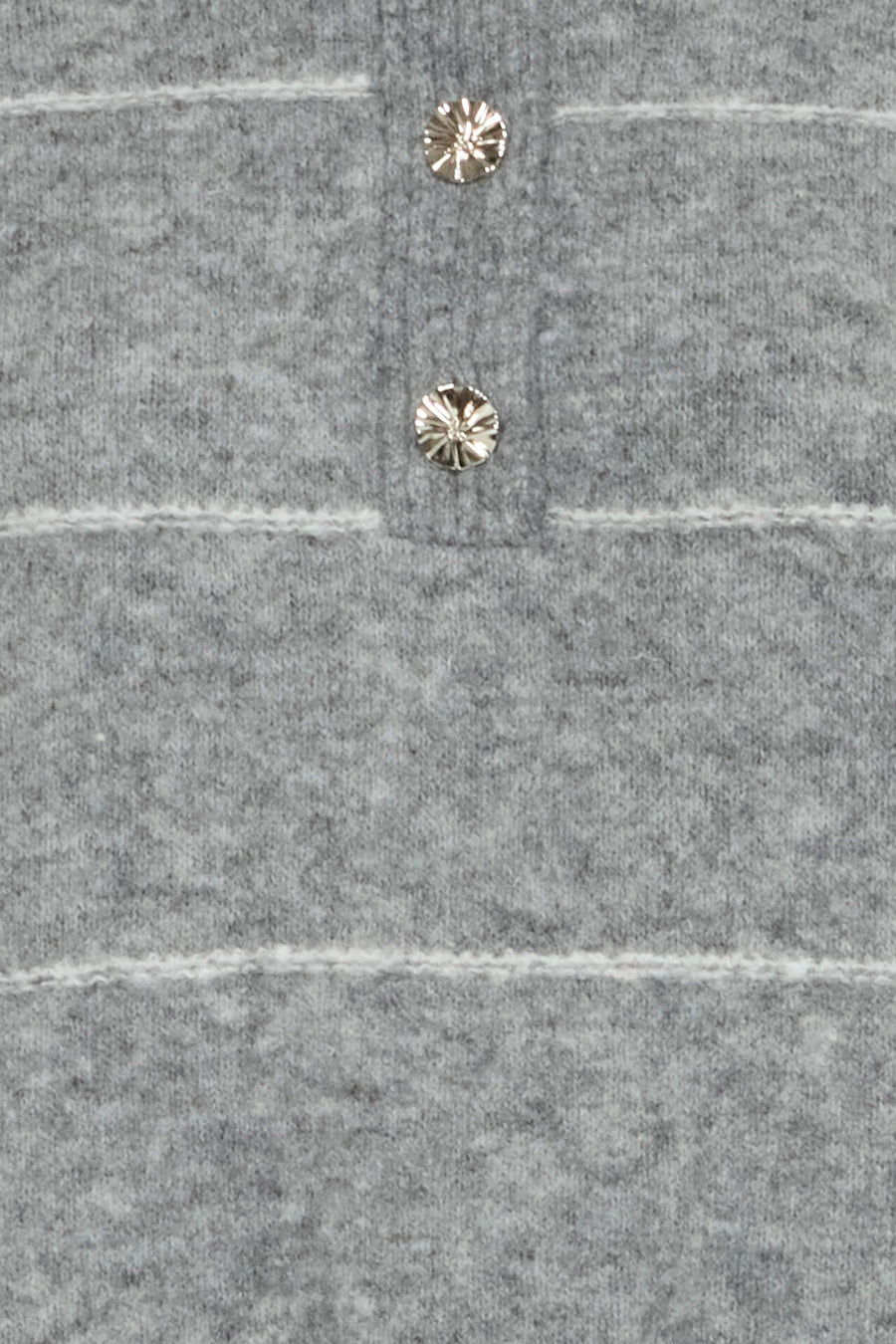 Pull met V-hals - grijs - Fransa®