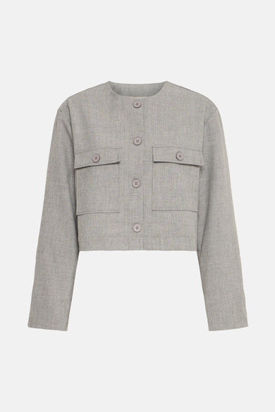 Veste courte Gris - Fransa®