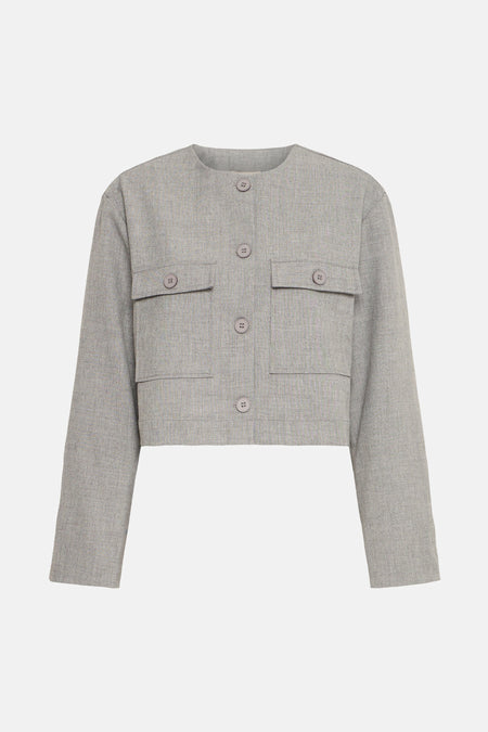 Veste courte Gris - Fransa®