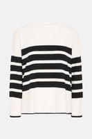 Pull col O Blanc - Fransa®