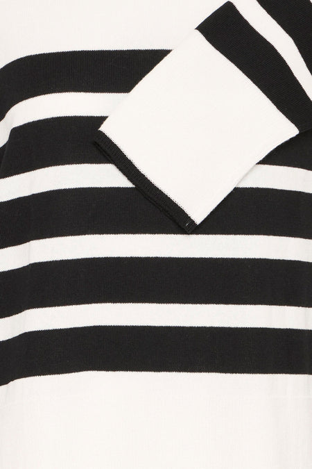 Pull col O Blanc - Fransa®
