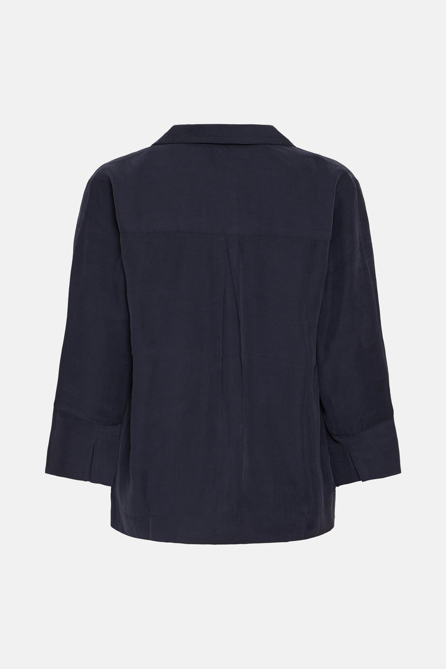 Blouse met lange mouwen - blauw