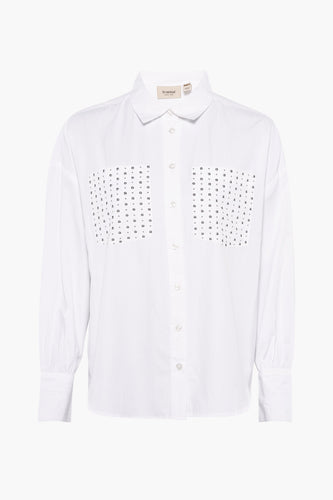 Chemise à manches longues - blanc - Fransa® - 4