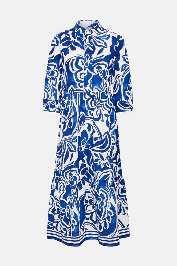 Kleedjes (lange mouwen) Blauw - Fransa®