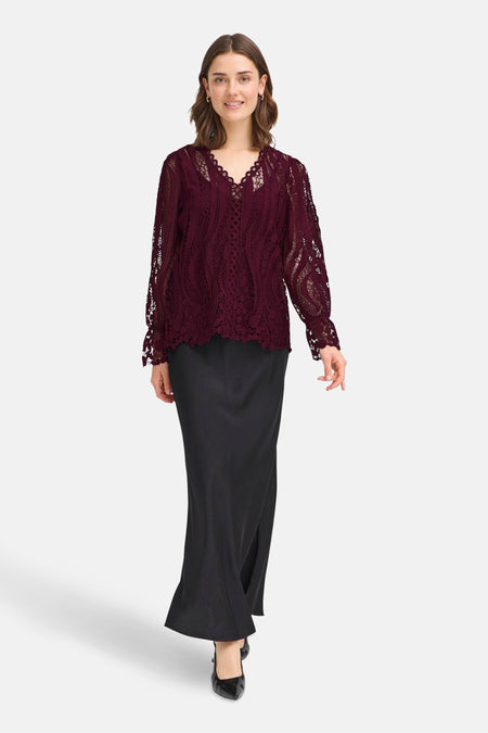 Blouse Rood - Fransa®