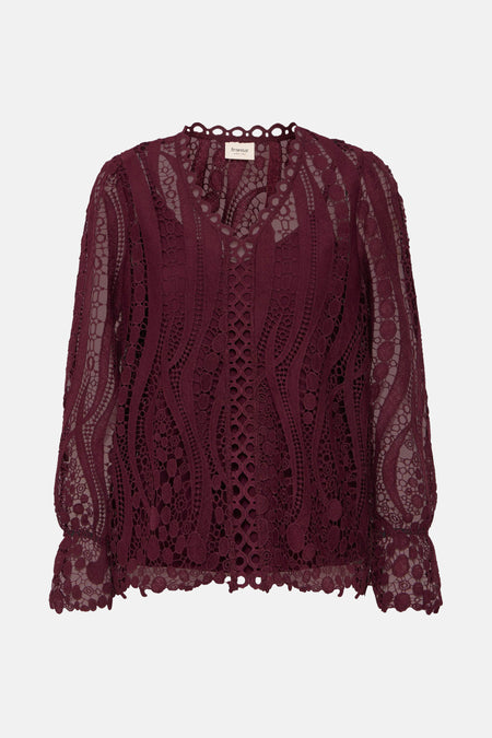 Blouse Rood - Fransa®