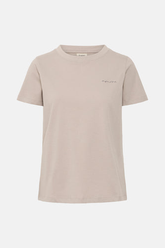 T-shirt met korte mouwen - Beige - Fransa®