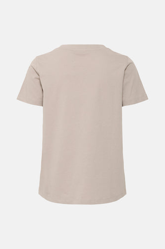T-shirt met korte mouwen - Beige - Fransa®