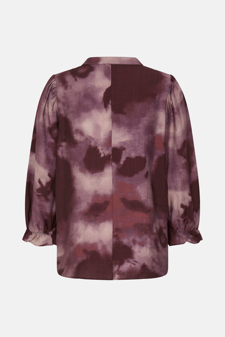 Blouse (lange mouwen) rood - Fransa®