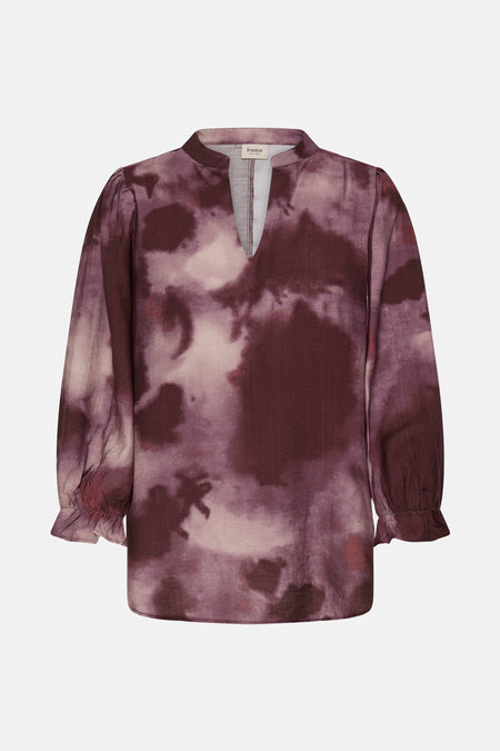 Blouse (lange mouwen) rood - Fransa®
