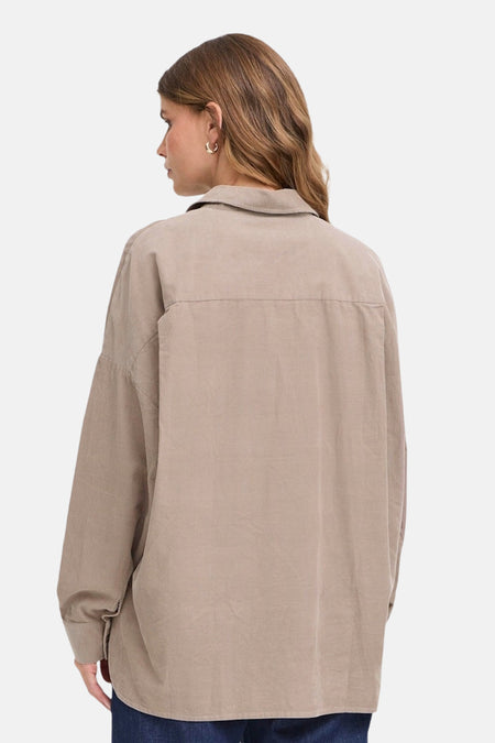 Hemd (lange mouwen) bruin - Fransa®