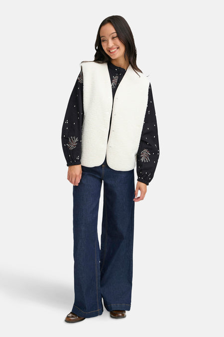 Gilet - ecru
