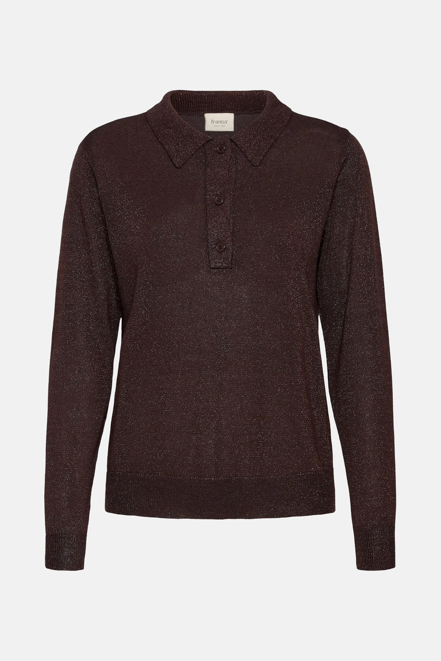Pull met ronde hals - bruin - Fransa®