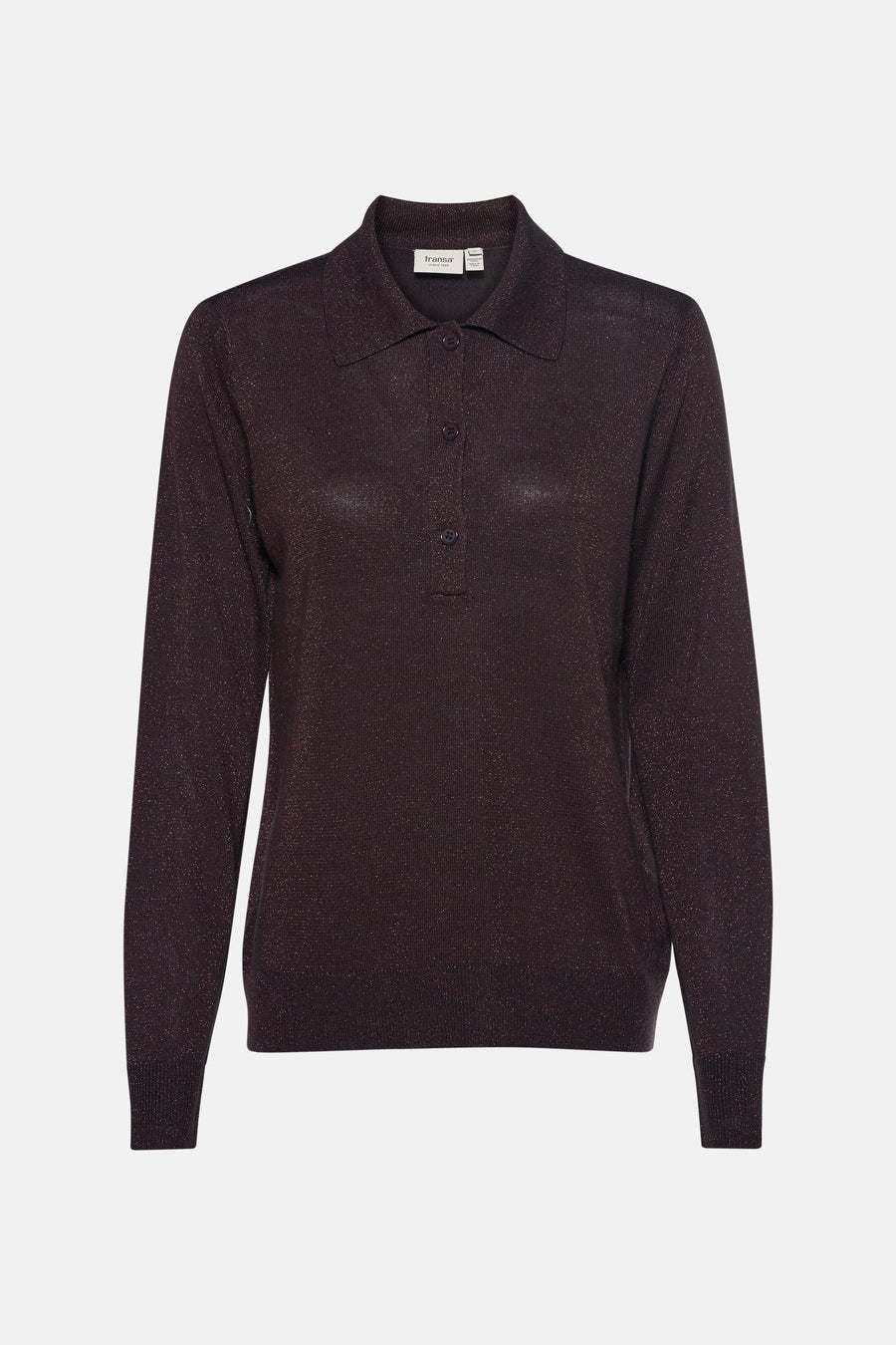 Pull met ronde hals - bruin - Fransa®
