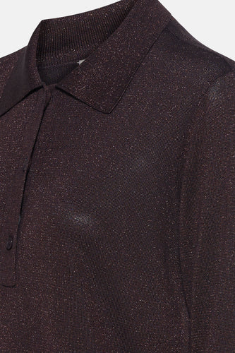 Pull met ronde hals - bruin - Fransa®