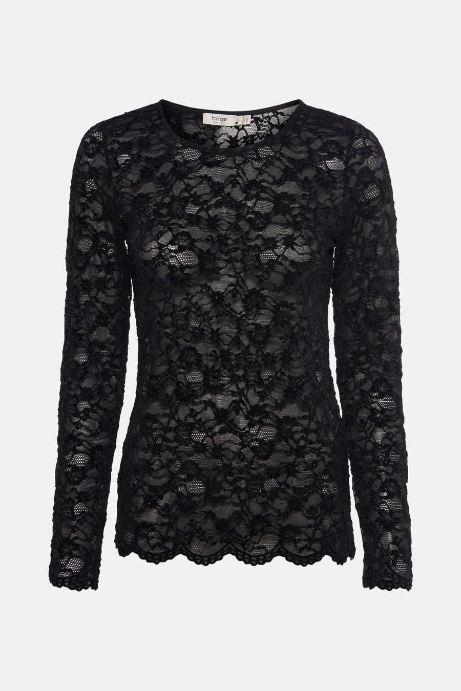 T-shirt - zwart - Fransa®