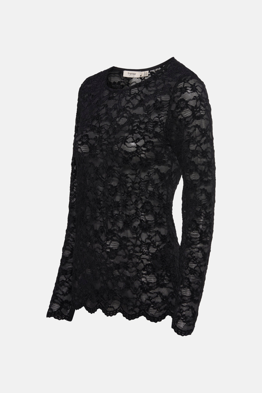 T-shirt - zwart - Fransa®