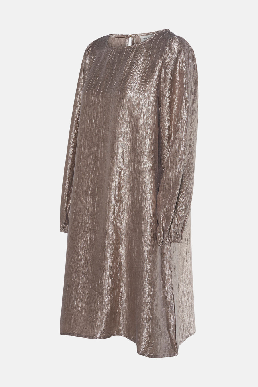 Kleedje met lange mouwen - beige - Fransa®