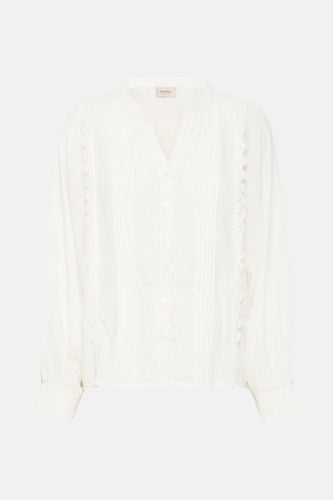 Hemd met lange mouwen - wit - Fransa®