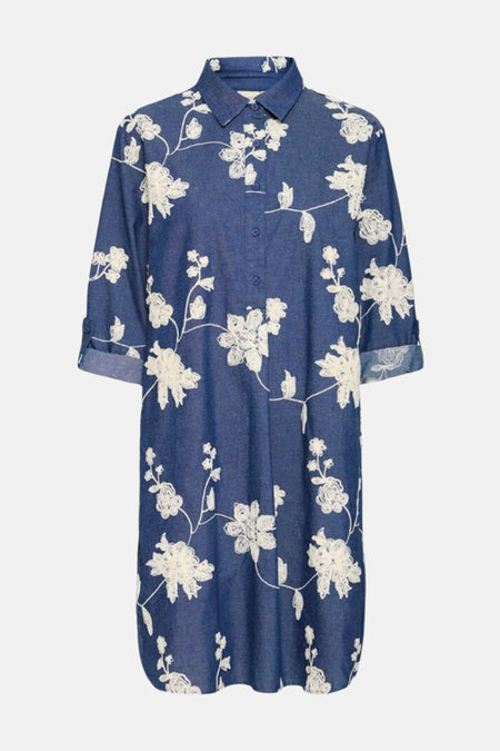 Robes manches longues bleu - Fransa®