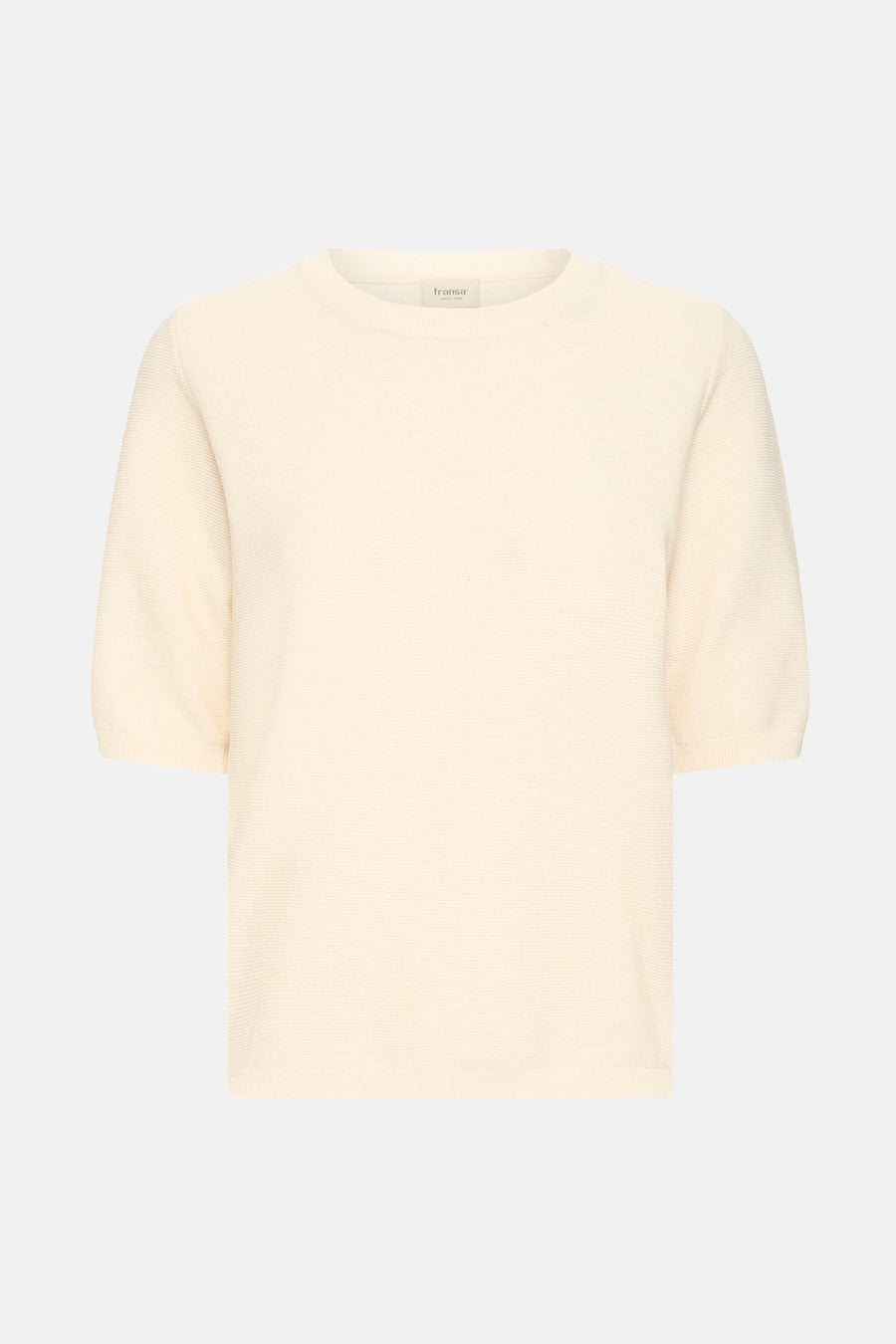 Trui met ronde hals beige - Fransa® - Fransa® - 4