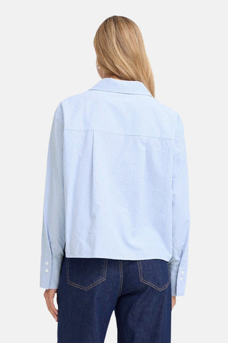 Hemd met lange mouwen - blauw - Fransa®