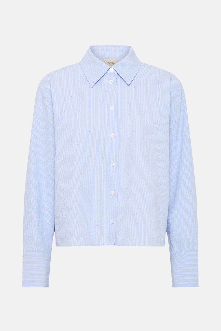 Hemd met lange mouwen - blauw - Fransa®