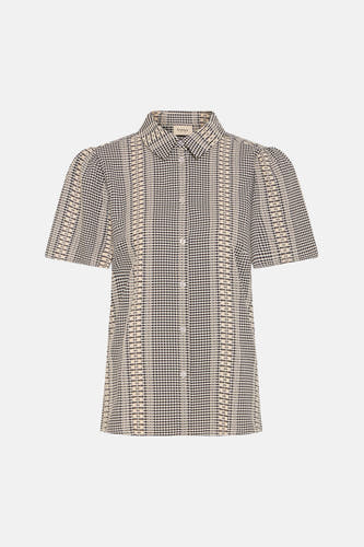 Hemd (korte mouwen) grijs - Fransa®