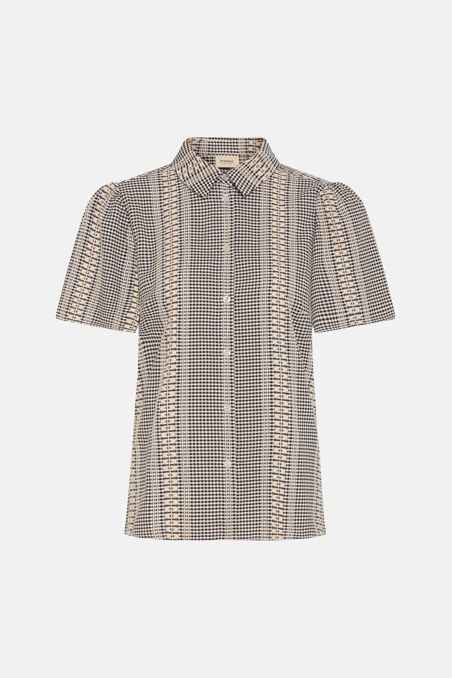 Hemd (korte mouwen) grijs - Fransa®