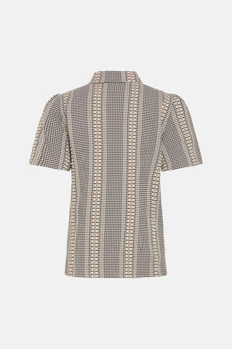 Hemd (korte mouwen) grijs - Fransa®